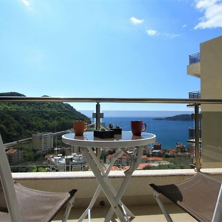 Amazing Sea View Apartment Zatvoren Budva Luaran gambar
